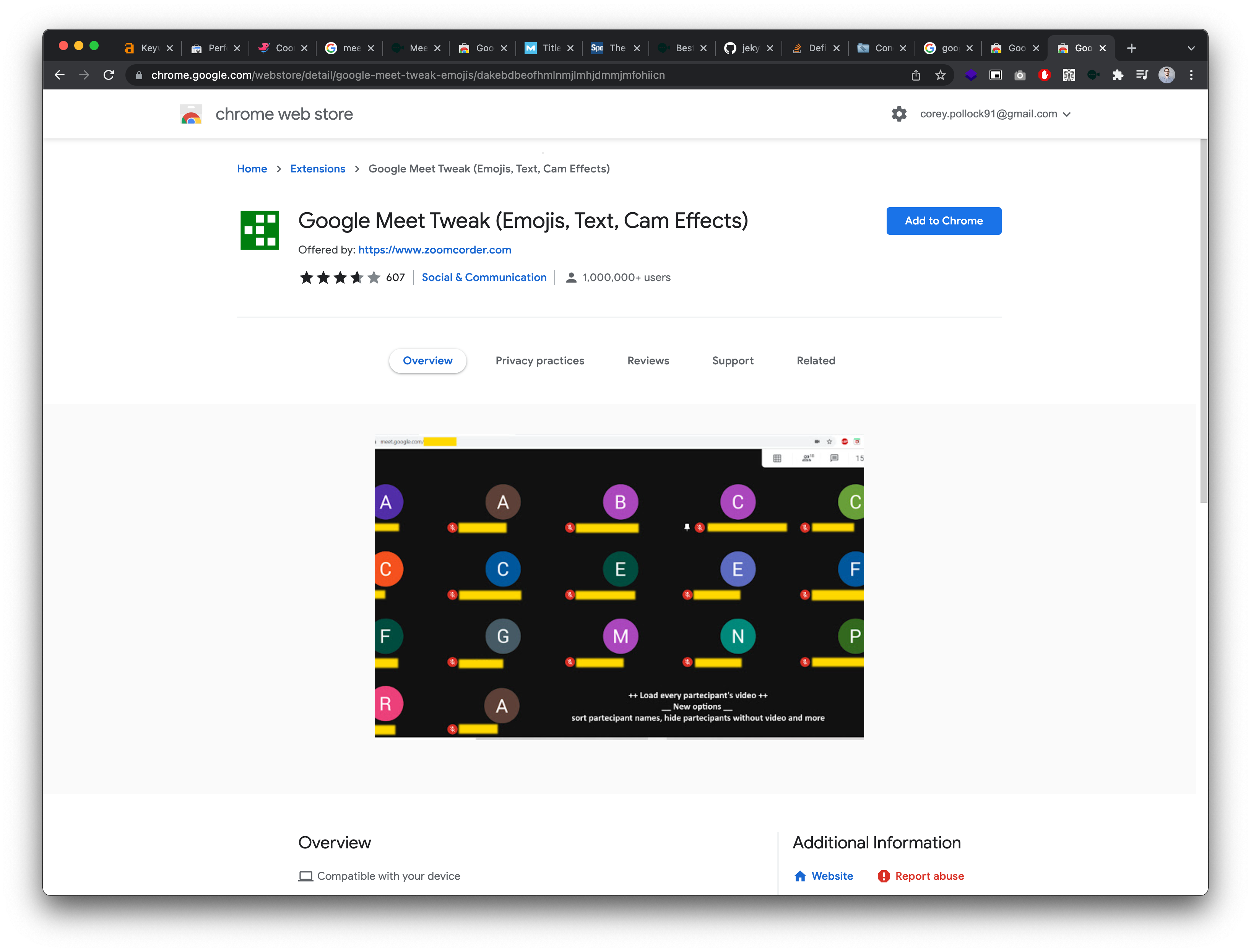 Google Meet Enhancement Suite Blog